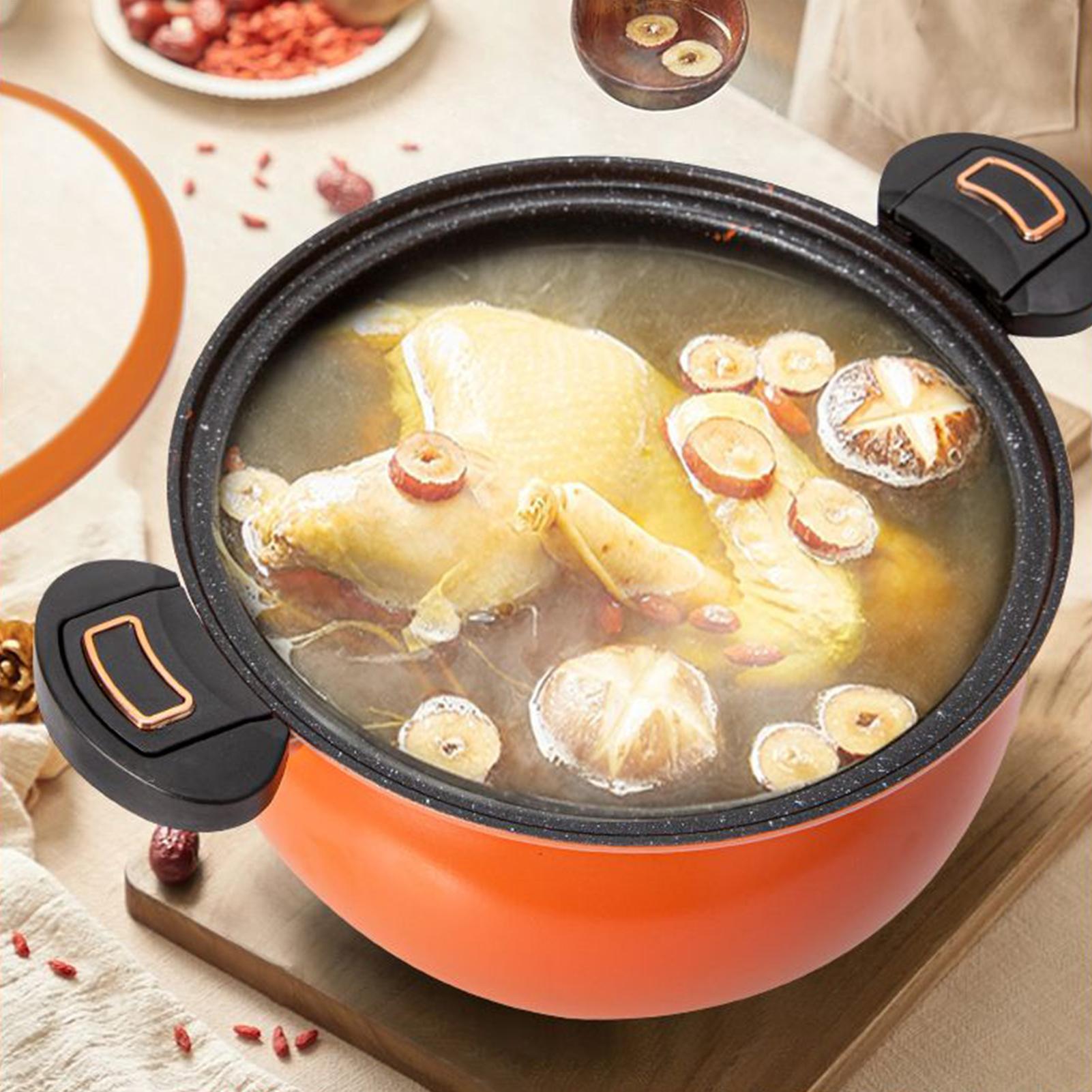 압력솥 주방용 냄비 빠른 가열 논스틱 투명 뚜껑 포함, - Home Cooking Fast Foods 리뷰 및 가격
