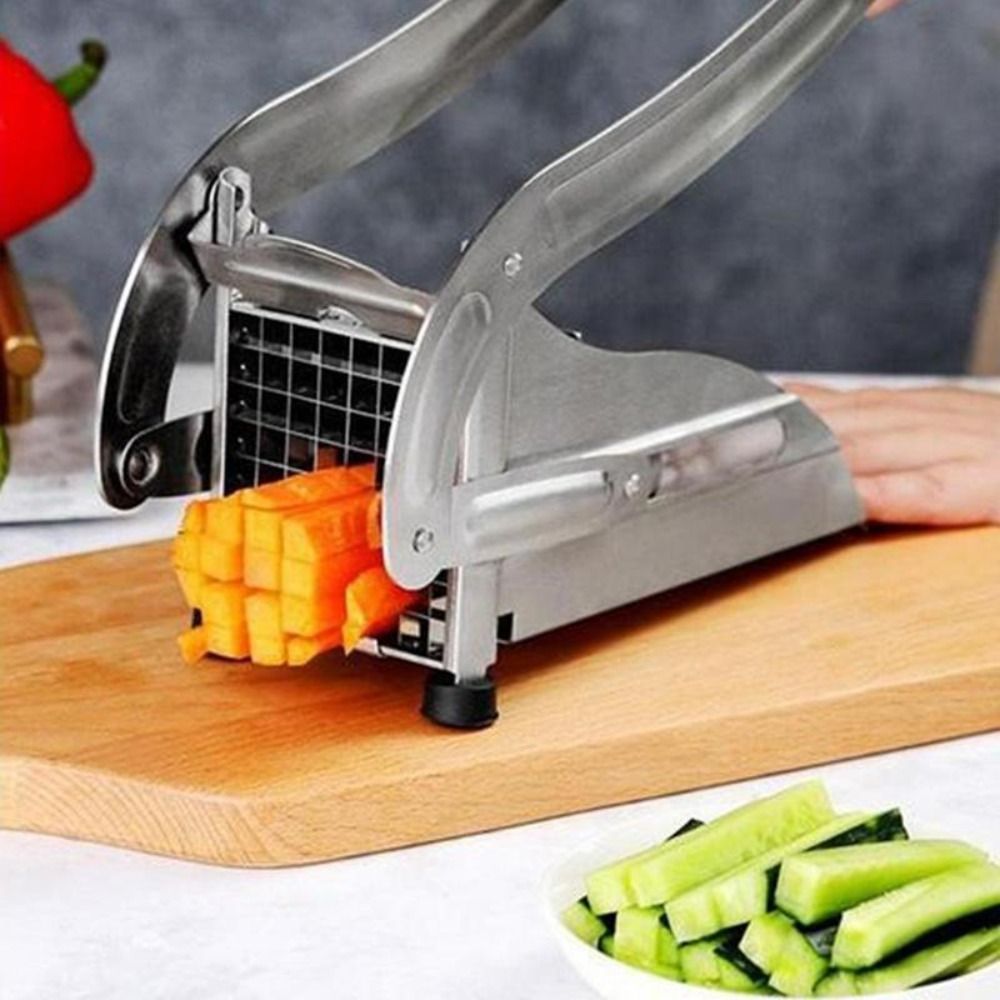 수동 커터 스테인리스 스틸 프렌치 프라이 슬라이서, 감 - Home Cooking Help 리뷰 및 가격
